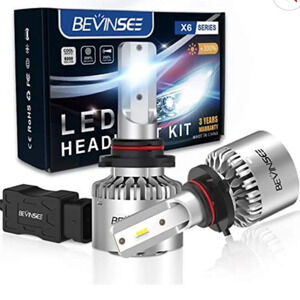 NIB BEVINSEE X6 9005/HB3 LED Headlight Kit